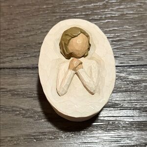 Willow Tree trinket box or keepsake box - "Wishes"